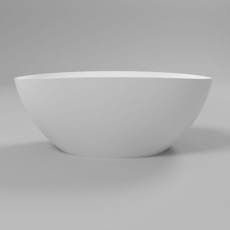 Ванна WHITECROSS Onyx A 160x75 (белый глянец) иск. камень, артикул 0204.160075.100