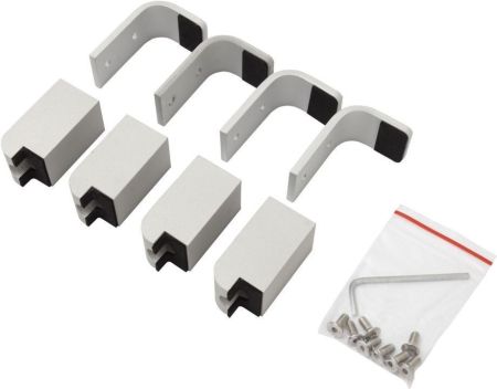 Крепежный набор для полотенцесутеля Allen Brau Infinity 8.21008.BA серебро браш, артикул 8.21008.BA