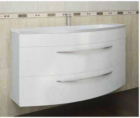Тумба под раковину De Aqua Лонг 120 белый, артикул 00187921