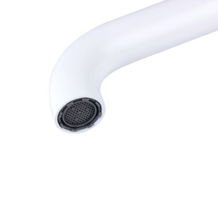 Смеситель для раковины Bronze de Luxe 9008W-R, белый/красный