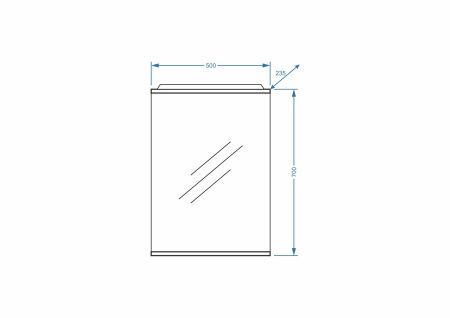 Зеркало "Ильза 50/С"