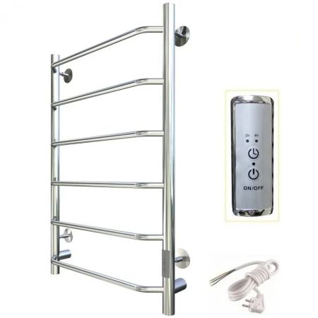 Электрический полотенцесушитель Тругор ПЭК 6 СП 80x50 Хром