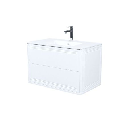 Тумба с умывальником, подвесная, 80 см, белый, Oxford Neo, IDDIS, (OXN80W0i95K), артикул OXN80W0i95K