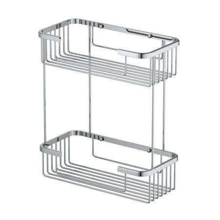 Полка двойная Timo Saona хром (13083/00), артикул 13083/00