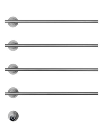 Полотенцесушитель электрический встраиваемый WONZON & WOGHAND DORTMUND, Брашированный никель (WW-A364-BR), артикул WW-A364-BR