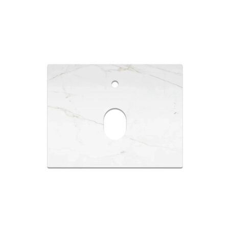 Столешница La Fenice Granite Gray Structural Terra 60 см, белая, артикул FNC-VS01-TER-60