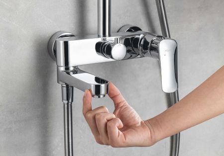 Душевая система 3jet 250мм AQUATEK AQ2040CR, артикул AQ2040CR