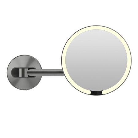 Зеркало косметическое с подсветкой JAVA S-M8881Q, графит, артикул S-M8881Q