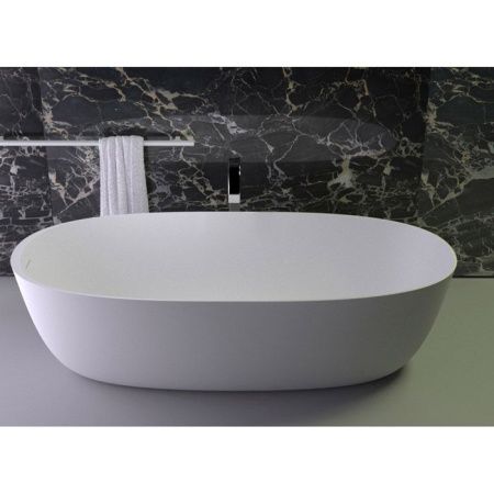 KNIEF Prime ванна отдельностоящая овальная 180х85xh50 cm, со слив переливом , цвет белый матовый ЦЕНА на 1 ванну из прихода)