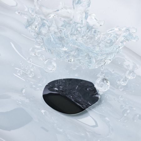 210610300 Option, длинный донный клапан, чёрный матовый, артикул 210610300