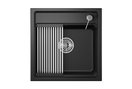 Кухонная мойка Granula 5002, ЧЁРНЫЙ, артикул 5002, ЧЁРНЫЙ