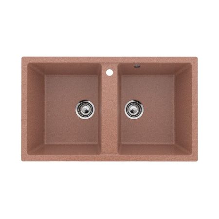 Кухонная мойка Ulgran U-708-307, терракот, артикул U-708-307