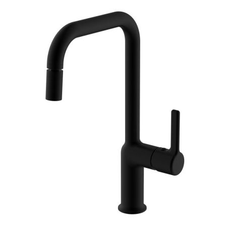 Смеситель для кухни Haiba HB70814-7, черный, артикул HB70814-7