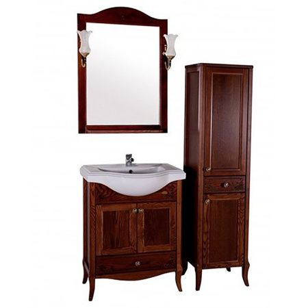 Зеркало ASB-Woodline Салерно 65 Антикварный орех