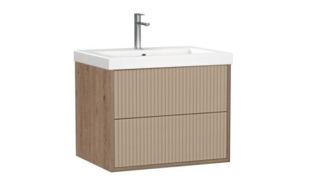 Тумба подвесная CERSANIT CLASSIC RIBBLE 60 бежевый под раковину S-UM-COM60/1-w (COMO 60) (69277), артикул 69277