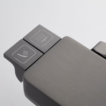 Душевая система Shevanik S4226T, оружейная сталь, артикул S4226T