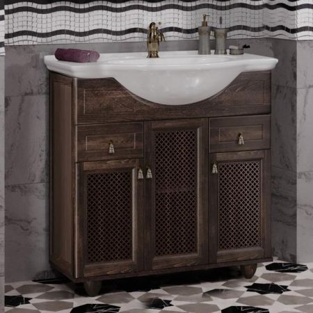 Зеркало Тибет 75 Opadiris Орех антикварный, артикул 