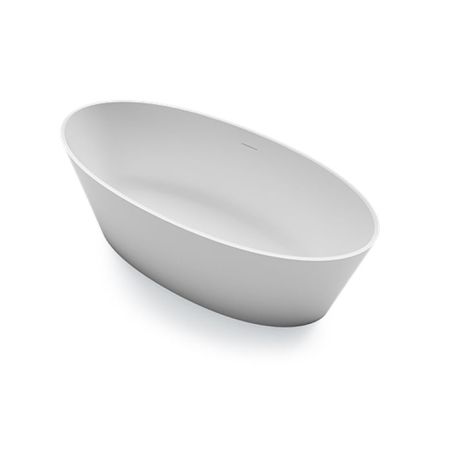 TREESSE (Alma) Ванна 1750x800x550 мм, отдельностоящая, из композита Solid Surface, белый глянцевый, артикул V015BL