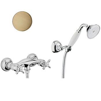 Смеситель для душа Webert Ottocento OT760101065, бронза