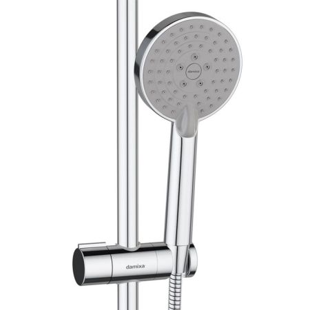 Душевая система Damixa Space 408109350 с универсальным смесителем Хром