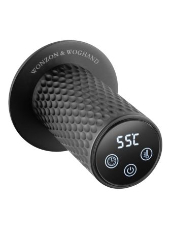 Полотенцесушитель электрический встраиваемый WONZON & WOGHAND MÜNCHEN, Темный графит (WW-A355-GM), артикул WW-A355-GM