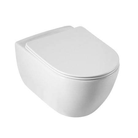 Унитаз подвесной безободковый с функцией биде CEZARES COMFORT, артикул CZR-191-TH/BS