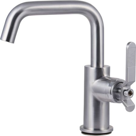 Смеситель для раковины Bronze de Luxe 1760S 1178CC Хром матовый