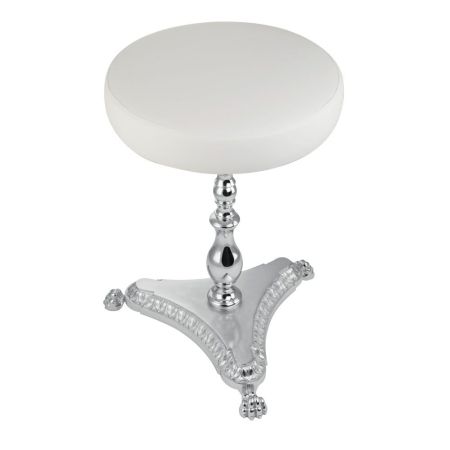 ELISABETTA Пуфик для ванной комнаты, хром, артикул 17041