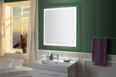 Зеркало Aquanet Nova Lite 75 белый LED, артикул 00242271