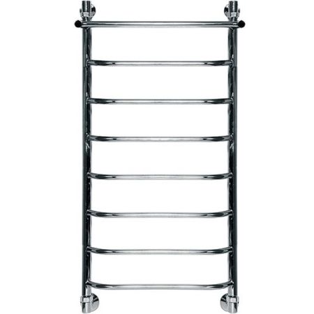 Водяной полотенцесушитель Ника Trapezium ЛТ/ВП 120x50 с полкой Хром, артикул ЛТ/ВП 120x50