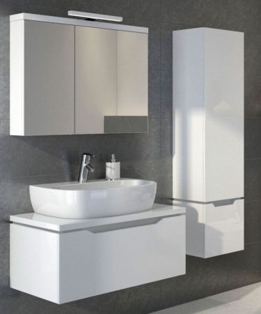 Тумба под раковину Cersanit Street Fusion 80 Белая B-SU-SFU80-CAS, артикул B-SU-SFU80-CAS