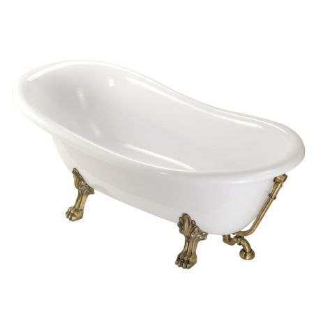 Ванна из искусственного камня Veragio Gialetta 170x80 26928 ножки Бронза, артикул 26928