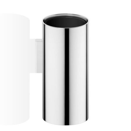 Decor Walther Mikado Стакан подвесной, цвет: хром/черный ЗАКАЗ ПО ЗАПРОСУ