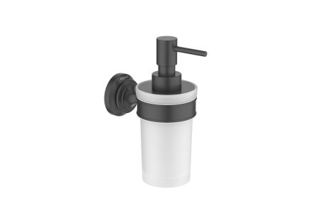 Дозатор AQUATEK, матовый черный AQ4505MB КЛАССИК, артикул AQ4505MB