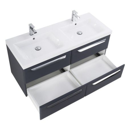 Мебель для ванной CEZARES ECO, артикул RS155HCP.4/224-NERO