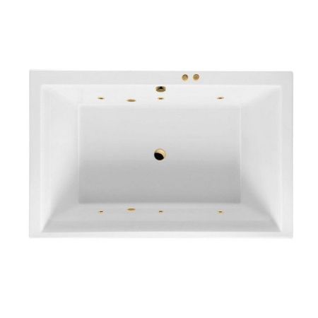 Ванна EXCELLENT Crown Lux 190x120 "SOFT" (золото), артикул WAEX.CRO19.SOFT.GL