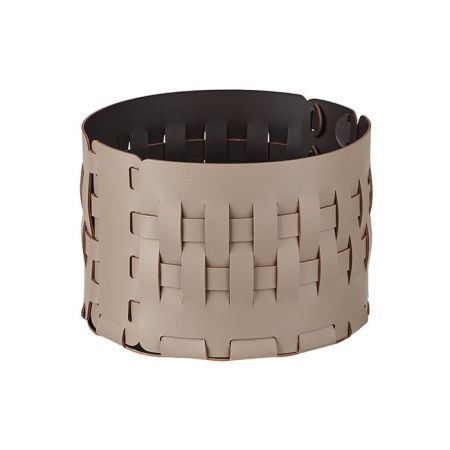 ADJ Корзина Bottega, D20xH12 см., цвет: капучино/шоколад, артикул 1512.04/06