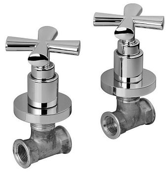 Emmevi Spirit New, встраиваемый смеситель для душа (состоит из 2-х вентилей на холодную и горячую воду), цвет золото