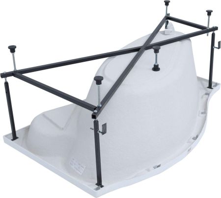 Акриловая ванна Aquanet Palma 170x90/60 L (с каркасом), артикул 00205737