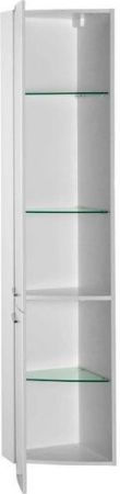 Шкаф-пенал угловой для ванной De Aqua Тока 5 35 L белый, артикул 00167555