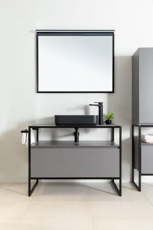 Зеркало Allen Brau Priority 100 1.31017.BB черный браш, артикул 1.31017.BB