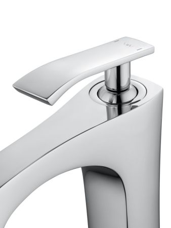 Смеситель для раковины высокий WONZON & WOGHAND TRIUMPH, Хром (WW-561104-CR)