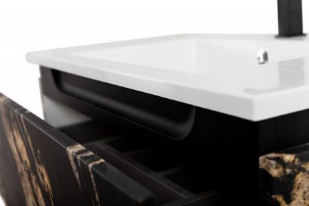 Cтолешница из керамогранита 816x490 SLD-80/48-MNO, Marmo Nero Opaco, артикул SLD-80/48-MNO