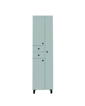 Шкаф-колонна Runo 50 правый бирюзовый (00-00004890), артикул 00-00004890