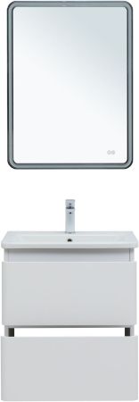 Тумба под раковину Aquanet Эмбер 60 белый матовый, артикул 00330465