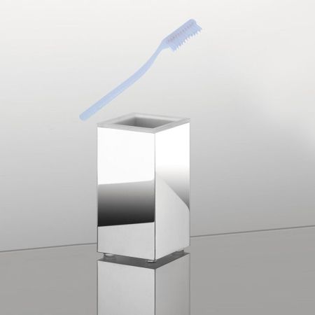 Стакан для зубных щеток Colombo Design Look B1643.000 Хром