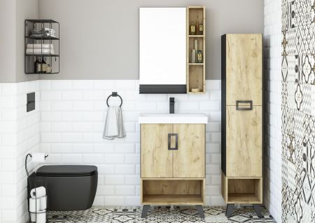 Тумба Выборг 60/2 (Дк/З) (MODUO SLIM 60), артикул С16293