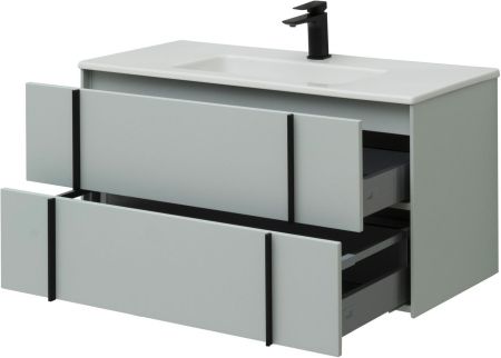 Тумба под раковину Allen Brau Reality 100 1.32007.PWM папирус матовый, артикул 1.32007.PWM