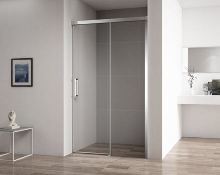 Душевая дверь в нишу CEZARES  DUET-SOFT-BF-1, артикул DUET SOFT-BF-1-100-C-Cr-R