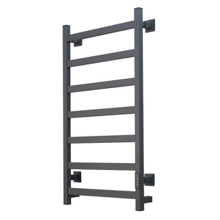Полотенцесушитель электрический (лесенка) Тругор Пэк сп 20 кв 80х40 см, графит, артикул ПЭК сп 20кв/8040графитВГП